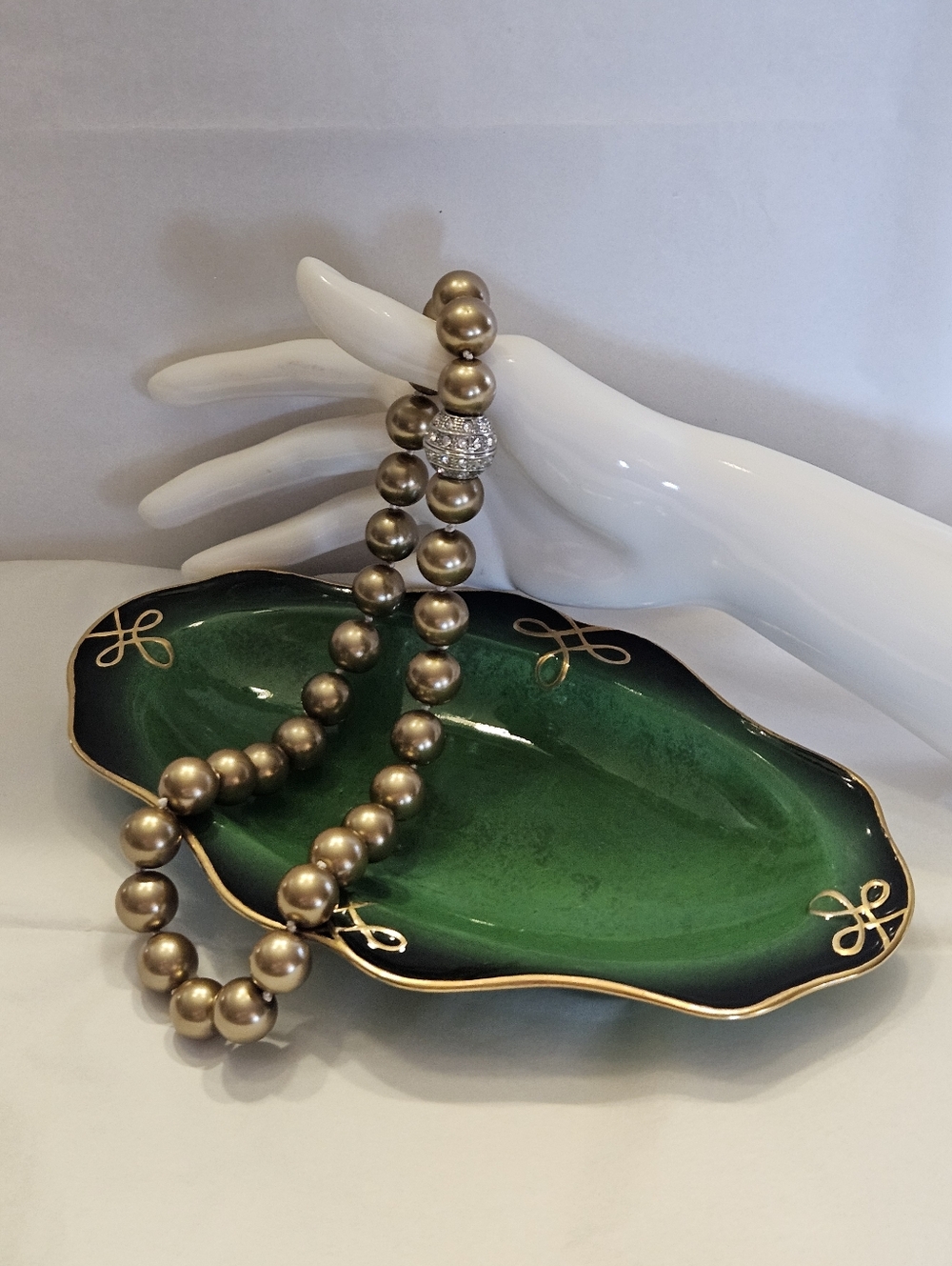 "Royal Green" Carltonware Serving/Trinket Dish